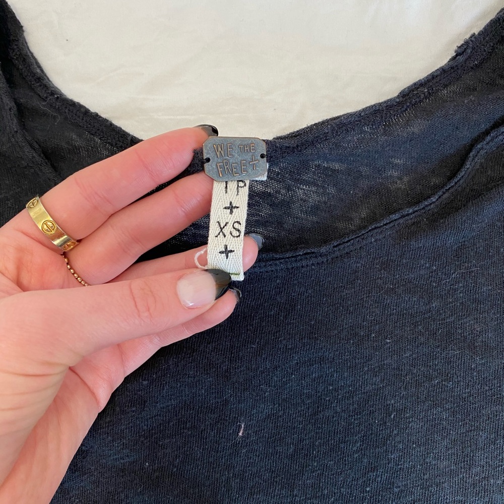 free people tie dye long sleeve - Picture 4 of 6